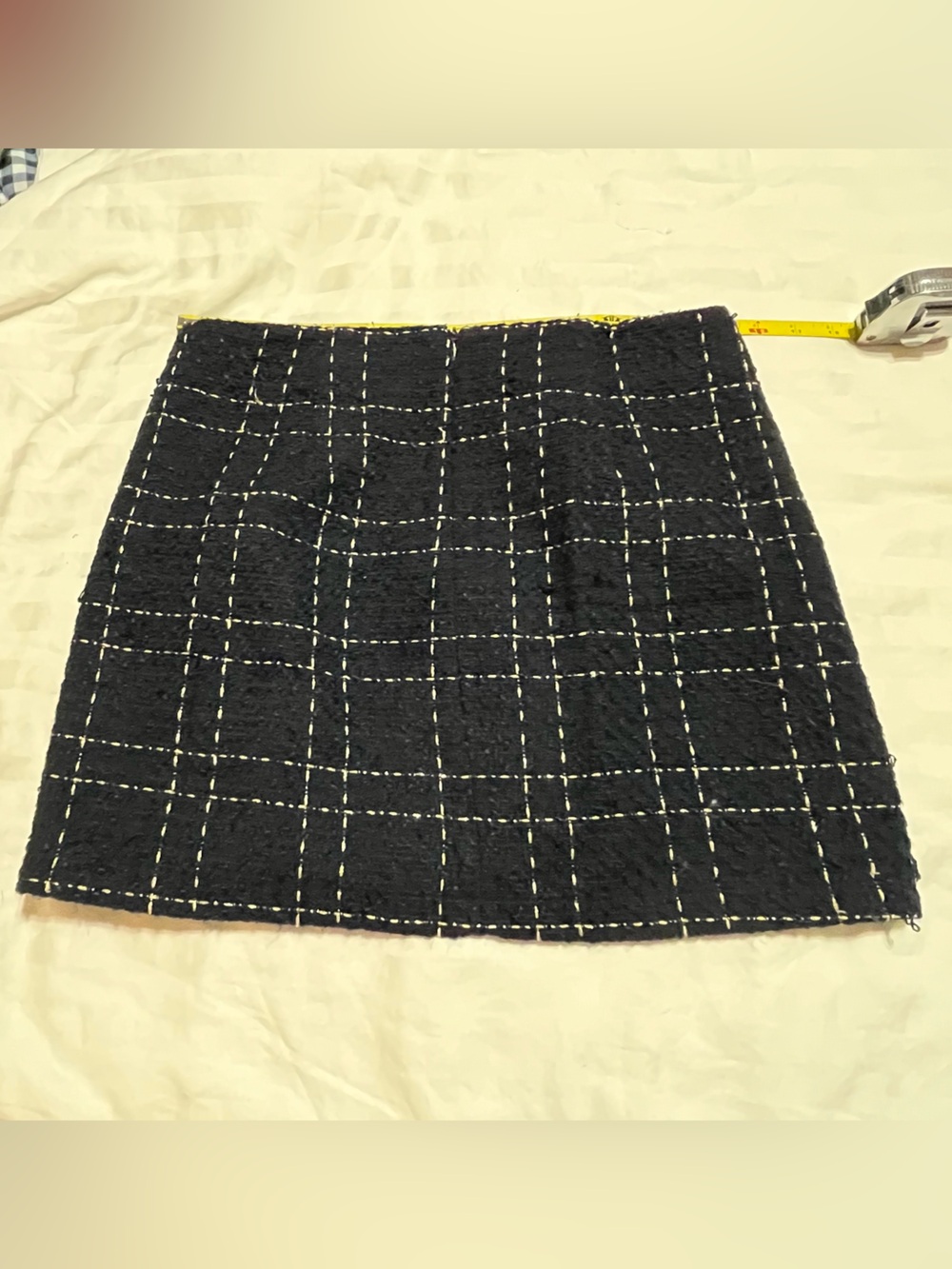 Classic Black Checkered Mini Skirt
17-02